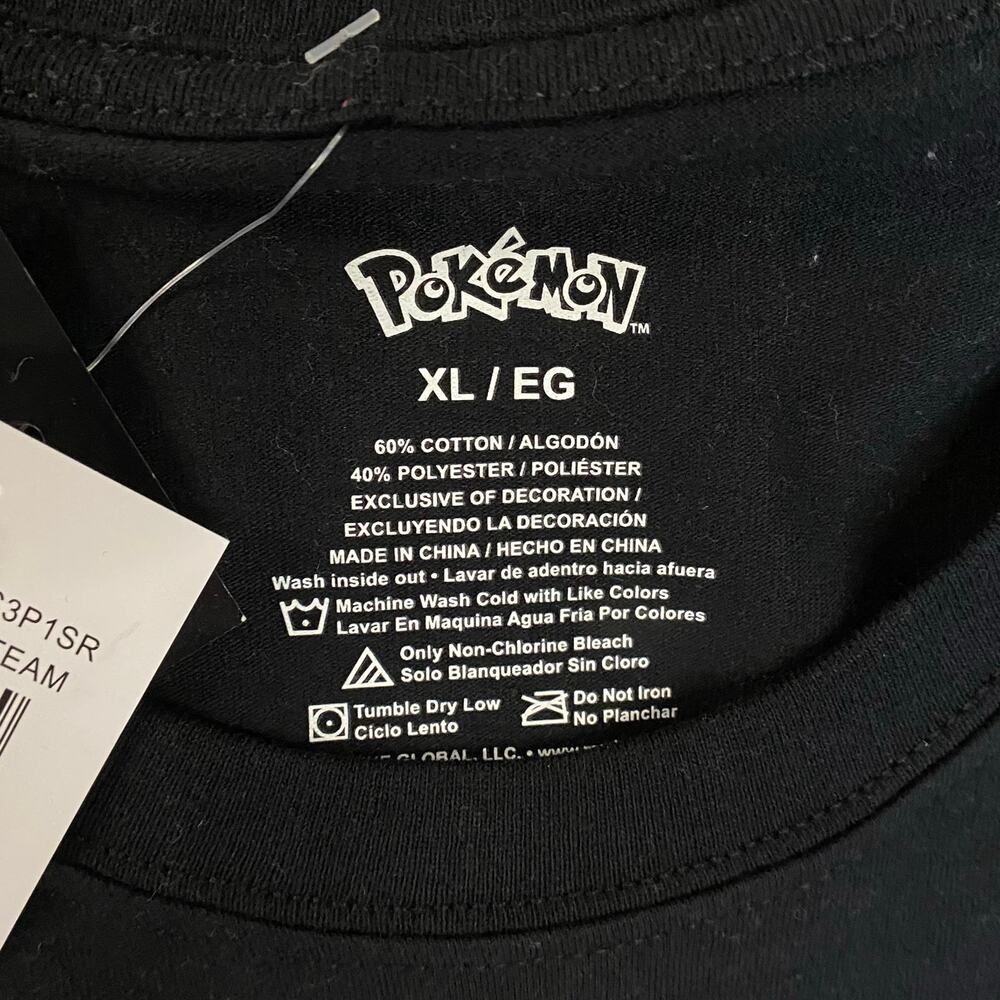 Pokemon x Field Museum Excavator Pikachu Tshirt Sz XL Black - Picture 4 of 12